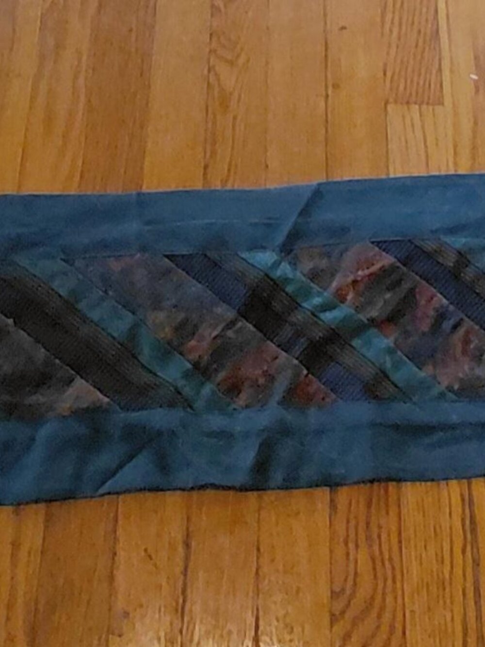 Rare Mary Lynn O'Shea  Reversible Table Runner - 68" x 11"